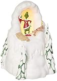 Department 56 Porcelain Grinch Villages Mount Crumpet Lit House, 8.5 inch,White