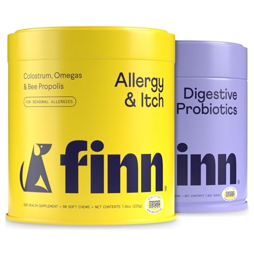 Finn Comfy Pup Bundle | Allergy & Itch + Digestive Probiotics