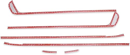 Miniatura 5 de Ventana exterior moldura marco ajuste para KIA Forte Cerato K3 2013 2014 2015 acero inoxidable 6 unidsset