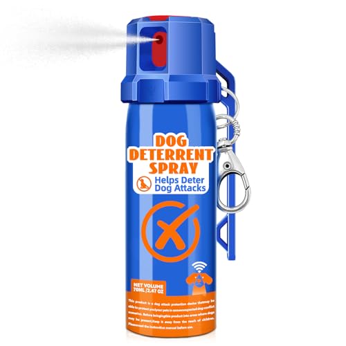 Genolix Citronella Dog Deterrent Spray Animal Deterrent Spray Humane Deterrent Spray Spray to Deter Animals & Outdoor Use Citronella Spray Deterrent 70ml / 2.37Oz