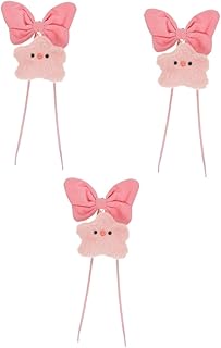 Milisten 3 Peças Acessórios De Carro Decoração De Interiores De Automóveis Acessórios Automotivos Decorações De Interiores De Automóveis Decoração De Espelhos Guarnição Do Carro Acessórios