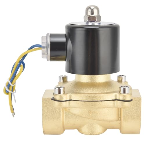 Commande de diaphragme d'électrovanne en laiton 25mm DC12V pour réseau hydraulique durable