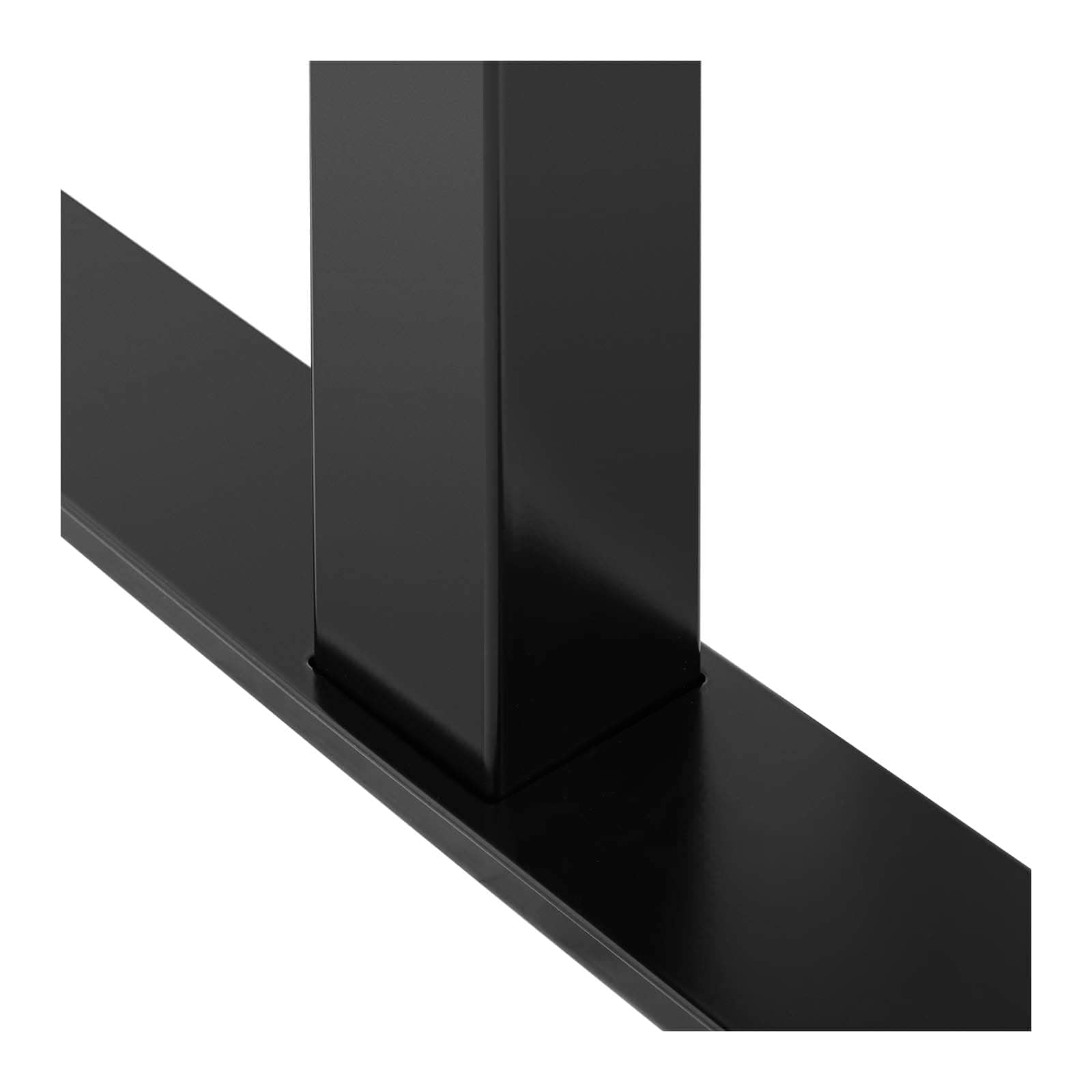 Fromm & Starck Höhenverstellbares Eckschreibtischgestell 69 - 118 cm einstellbare Breiten: 90 - 150 cm (L) / 110 - 190 cm (R) 150 kg 3 Motoren 450 W Memory-Funktion Schwarz Ecktischgestell