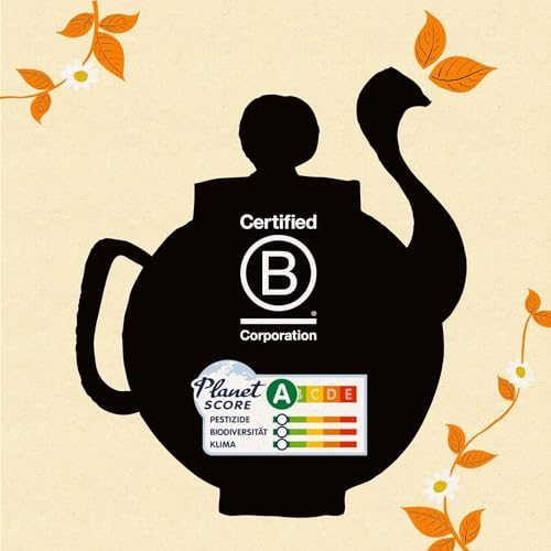 CUPPER Bio Früchtetee Orange & Lemon Infusion, 20 ungebleichte Teebeutel, umweltfreundlich, fair gehandelt