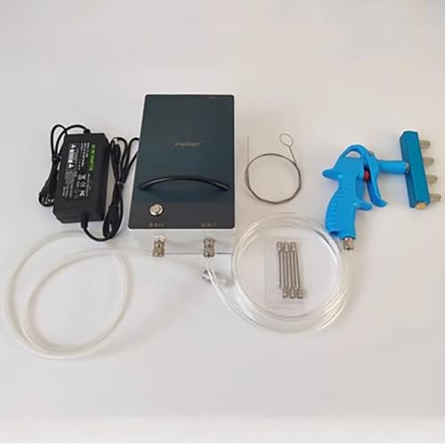 LeTkingok Pompe à Seringue électrique pour Viande Saline, Pistolet à Pompe à Bacon Haute Pression, Injecteur électrique, Processeur de Viande avec Aiguille en Acier...