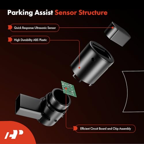 Image of A-Premium 4-PC Reverse Backup Parking Assist Sensor Compatible with Select Nissan Models - Titan 2004-2008 2010, Armada 2005-2007, Replace# 259947S200