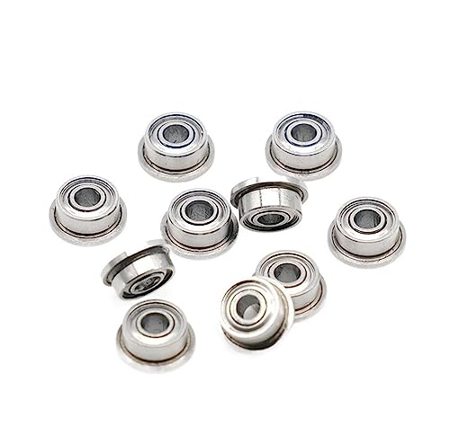 Rodamientos brida en miniatura MF93ZZ pack 10 piezas rodamiento de ranura profunda con microesfera