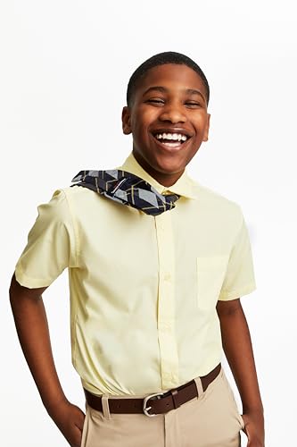 Image of French Toast Boys Short Sleeve Classic Poplin Dress Shirt