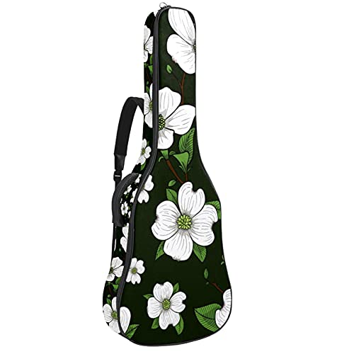 Housse de guitare folk et classique fleurie pour vos sessions en plein air
