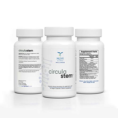 CIRCULA STEM 60 Caps Stem Cell Nutrition, Supports NATURAL CIRCULATION for ADULT STEM CELLS CIRCULA STEM 60 Caps Stem Cell Nutrition, Supports NATURAL CIRCULATION for ADULT STEM CELLS