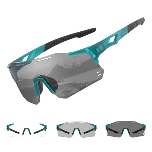 DONGQI Photochromic Sports Sunglasses