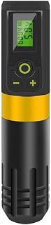 Tattoo Gizmo Wireless Tattoo Pen Machine with USB Cable (Black & Yellow) Price In India