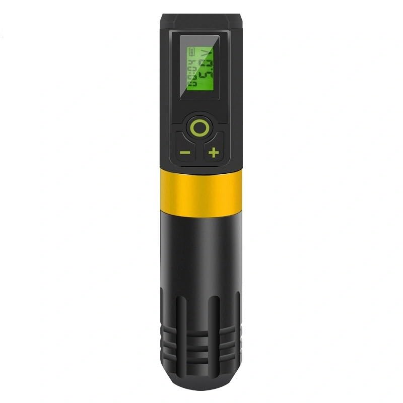 Tattoo Gizmo Wireless Tattoo Pen Machine with USB Cable (Black & Yellow)