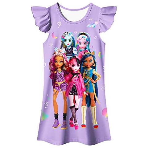 Aepotumn Girls Monster Nightdress Sleepwear Cover