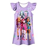 DJYLBV Monster Dress For Girls Doll Toys School Casual Dress Toddler Kids Clothes Costume