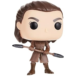 Funko POP! TV: GoT – Arya Stark Con Two Headed Spear – Game Of Thrones – Figuras Miniaturas Coleccionables Para Exhibición – Idea De Regalo – Mercancía Oficial – Juguetes Para Niños Y Adultos