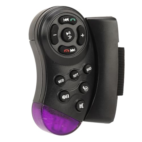 Dioche Control, Volante Control Remoto del Volante del Automóvil 2 DIN - Alcance de 8 M Rendimiento Confiable para el Controlador del Reproductor MP5, DVD y GPS del Automóvil