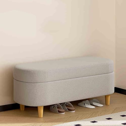 Banc ottoman de rangement pour en finir avec le désordre et s'asseoir confortablement au salon