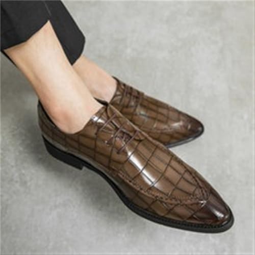 Mens Lace up Large Size Dress Shoes Business Casual Leather Oxford Shoes Spring Men Shoes Export3