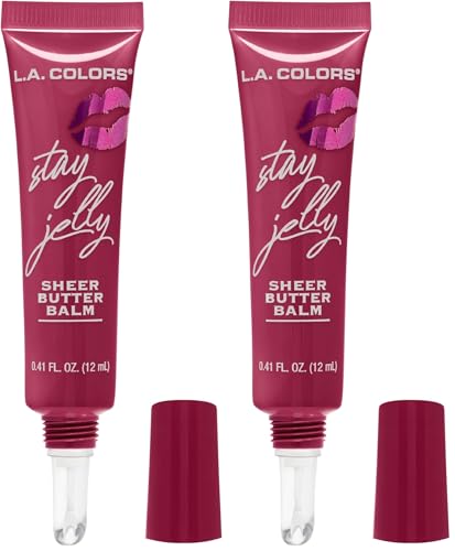 Image of L.A. COLORS Stay Jelly Sheer Butter Balm, Sweet Note CLG464 (Pack of 2)