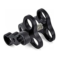 Best Divers fo973 Clamp, Aluminium, 3 Loch