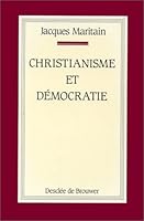 CHRISTIANISME ET DEMOCRATIE 2220031012 Book Cover