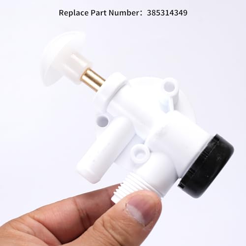 Image of Upgraded RV Toilet Water Valve Assembly Kit 385314349 for Dometic, Sealand, Traveler and VacuFlush Pedal-flush Toilet