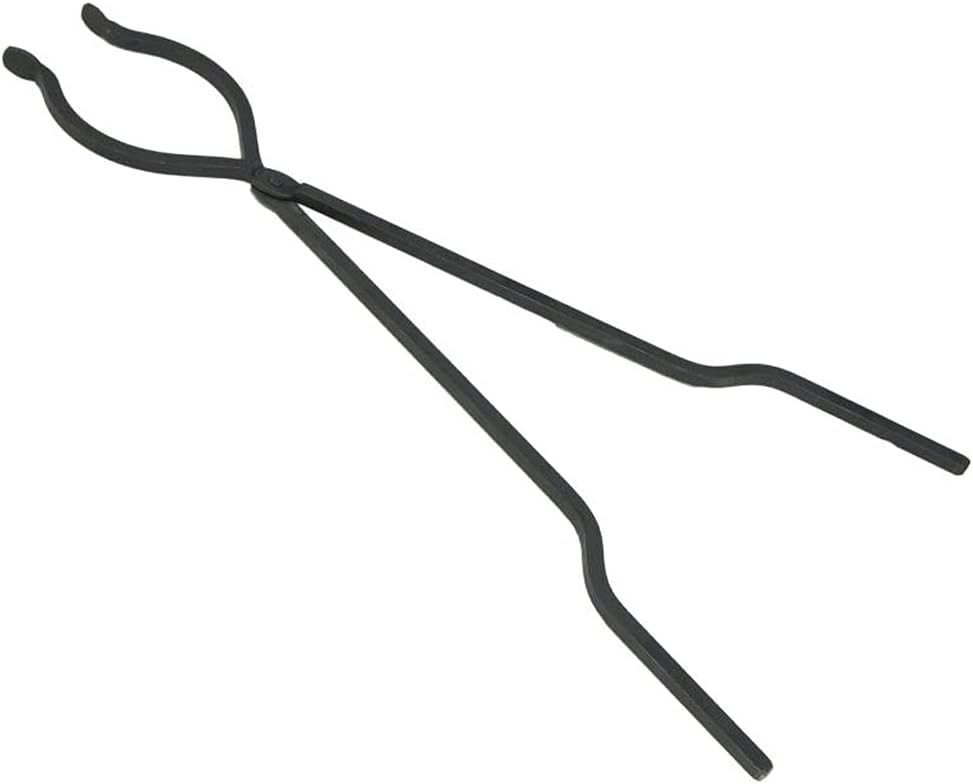 Ohio Flame 30" Campfire Tongs Heavy Duty - Forged Steel (Made in USA)