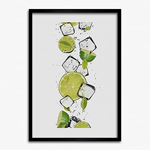 Affiche et cadre 50x70 cm Tulup Limonka pour éliminer les murs vides