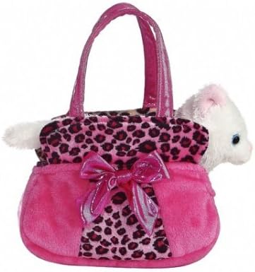 leopard print pet carrier
