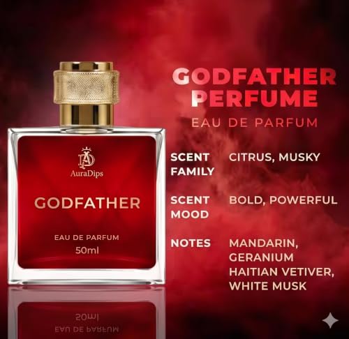 AURADIPS PERFUME GODFATHER Spicy Eau de Parfum for Men 50ml - Image 5