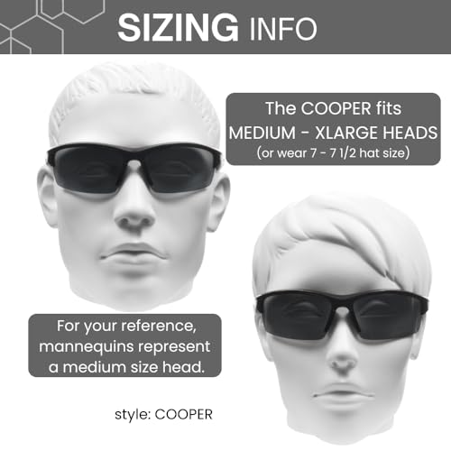 proSPORT Polarized Bifocal Reading Sunglasses Men Women Smoke Brown Lens Tinted Bi-Focal Reader3