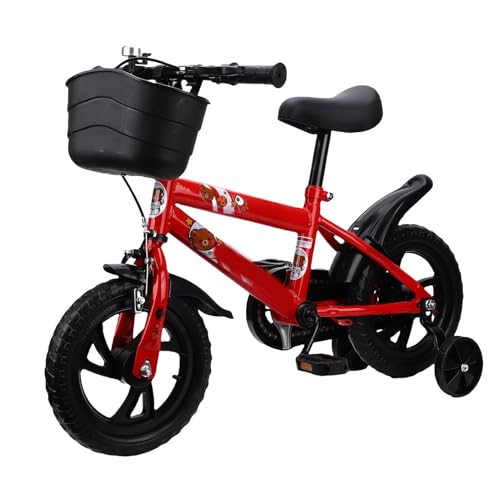 Vélo enfant 12 pouces évolutif avec panier pour apprendre à rouler sans peur