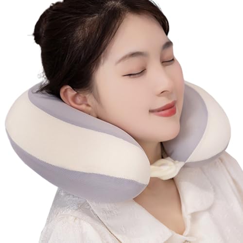 Générique Travel Neck Pillow - Soft Pillow | Sleeping Cushion for Support, U Shape Pillows with Cover, Napping Support with Foam, Soft Cushions for...