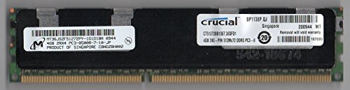 Micron mt36jszf51272py-1g1d1ba pc3 ? 8500r ddr3 1066 4 GB ECC REG 2rx4 ( forT[o[̂)