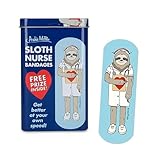 Sloth Nurse Bandages Plasters - Band Aids In A Tin