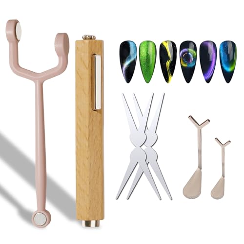 Cat Eye Magnet Set for Magnetic Gel Nail Polish Multipurpose Tool for DIY