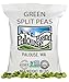 Palouse Brand Certified Glyphosate Residue Free Green Split Peas | 18 lbs | Family Farmed in Washington State | 100% Desiccant Free | Non-GMO | 100% Non-Irradiated | Kosher | Field Traced