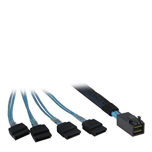 Câble SFF 8643-4X SATA 0,5M pour résoudre le manque de ports