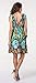 JINHUANSHOW Women's Spring Summer Casual Low-Cut V-Neck Prints Sundresses(X-Large,Color3)