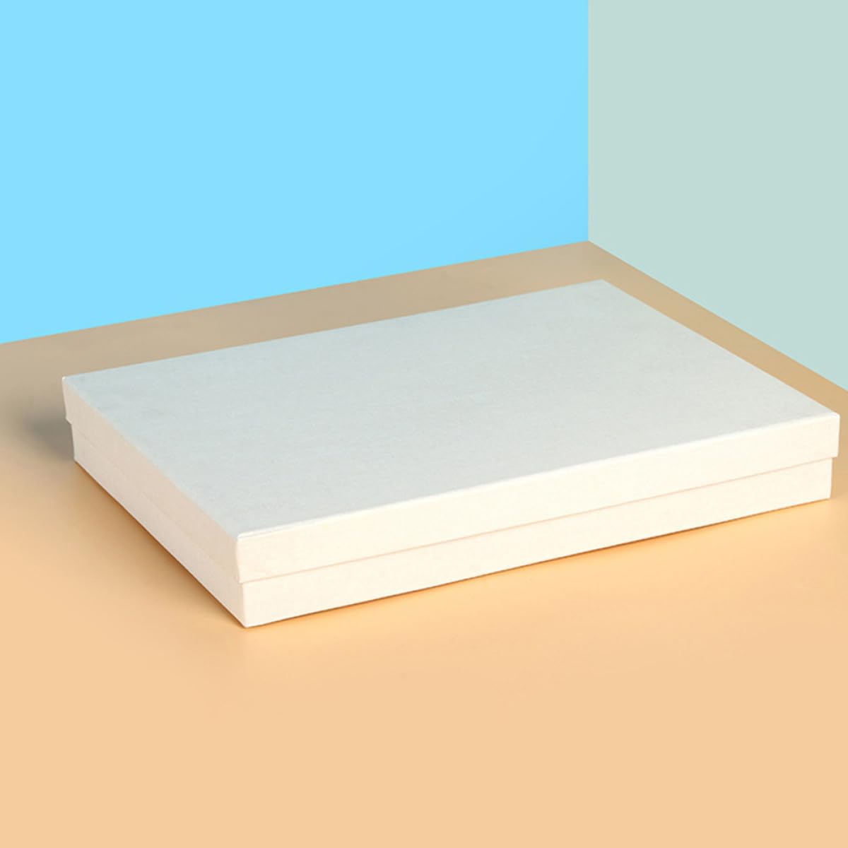 VOSAREA ou Anniversaires avec Couvercle 10 Boîtes Présents en Carton Blanches Faciles à Nettoyer et Flexibles, pour Présentation de Produits