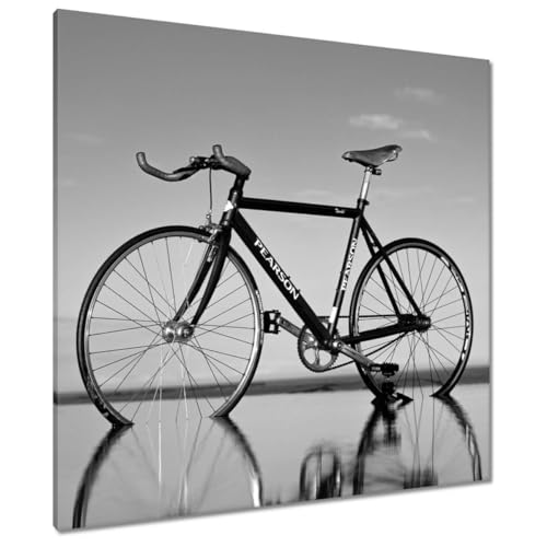 Vélo de route peinture imprimée sur toile 90x90cm pour dynamiser l'ambiance de votre bureau
