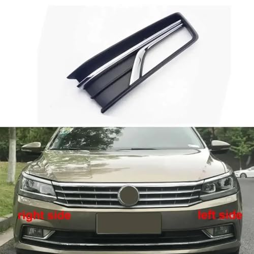 Rejilla de lámpara antiniebla y cubierta de luces para parachoques frontal de VW Passat 6