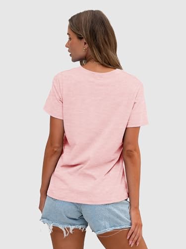 Image of Anbech Womens Dandelion Graphic T-Shirts Teen Girls Cute Sunflower Print Casual Tee Tops