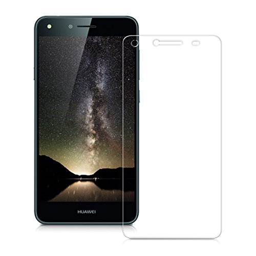 Copmob Cristal Templado Protector de Pantalla Huawei Y6II Compact, 2 Piezas Vidrio Templado Premium para Huawei Y6II Compact 9H Dureza Alta Definicion 0.25mm [3D Touch Compatibles] Transparente