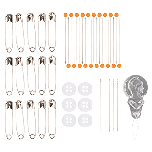 Fiskars Kit de costura, transparente/laranja