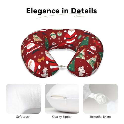 Almohada viaje espuma memoria forma U lavable miniatura 3