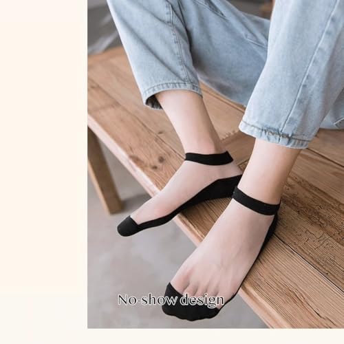 Crystal Silk Ankle Socks, Men Ultra-Thin Sheer, Breathable Mesh, Lightweight Odor-Free Comfort, Summer All Season Boys4