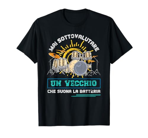 Idea regalo per Natale, un compleanno o qualsiasi altra occasione per fare I regali. Ottieni questo regalo per il musicista speciale, batterista, amante delle percussioni o per suonatore di batteria della tua vita!