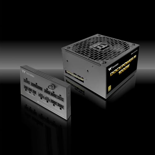 Image of Thermaltake Dockpower FI 1000W ATX 3.1 Full Modular 80+ Gold Power Supply